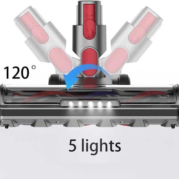 Direkte drev elektrisk børste til Dyson V7 V8 V10 V11 - Tilbehør KLB