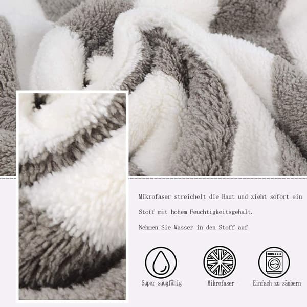 Mikrofiber Badehåndklæde Stor Størrelse Ultra Blød og Meget Absorberende Sauna