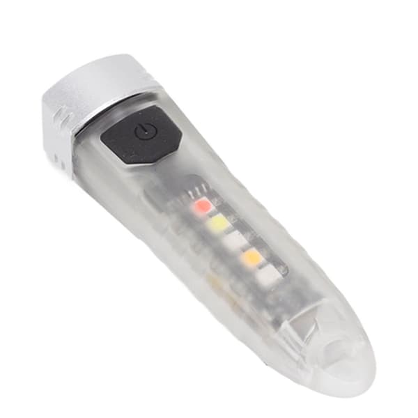 Mini nøglering lommelygte bærbar mini USB genopladelig KLB