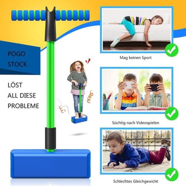 Børne Pogo Stick Fødselsdagsgave & Udendørs Legetøj Edukativt Legetøj