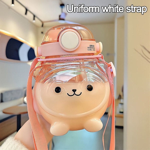 Kawaii urheiluvälipullo, vaaleanpunainen, suuri KLB