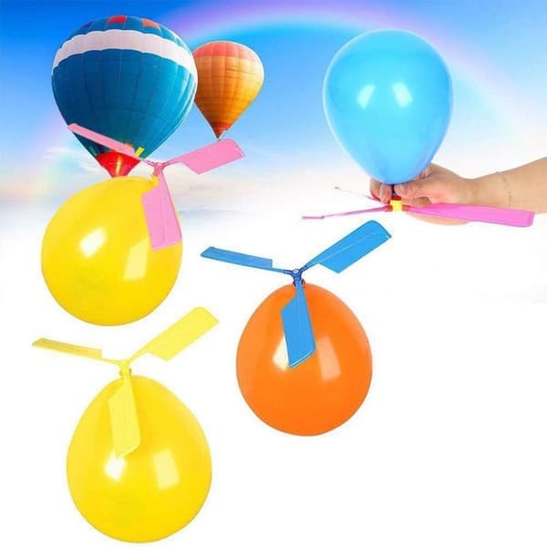 20 stk. børns ballonhelikopter helikopterfly