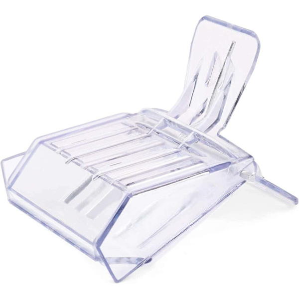 Drottningbi Bur (5 st) Genomskinlig Plastklämma Fångare Fälla Låda Biodling Verktyg för Biodlare 7*5cm