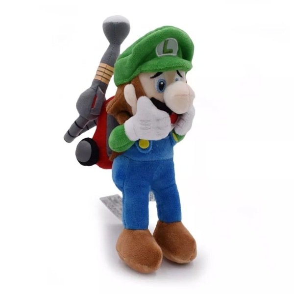 Super Mario Luigi Mansion plysjfigur utstoppet leketøy 20 cm NY KLB