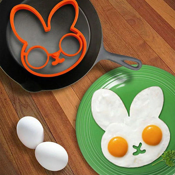 Silikon Egg Pankake Ring Form (Orange)