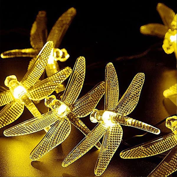 10 LED 1,5 m Libelleformet Fe Lys til Hjem KLB