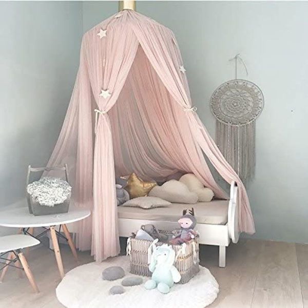 Seng baldakin baldakin baby seng 100% polyester baldakin myggenet KLB