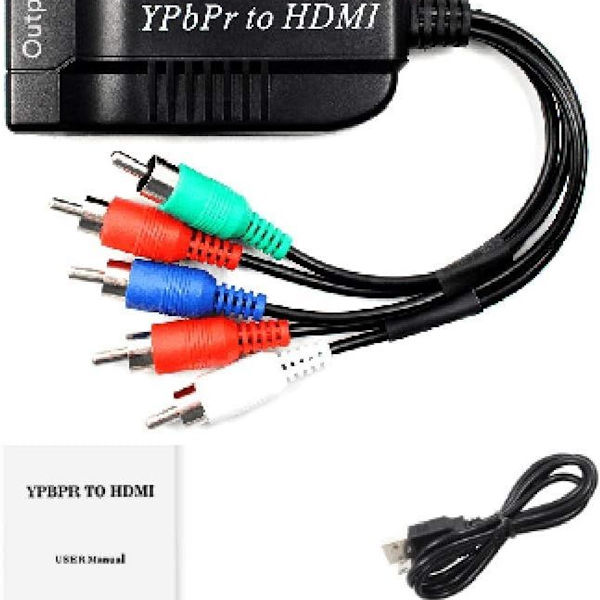 1080P HDMI till komponentkonverterare, HDMI-ingång till YPbPr konvertera HDMI till