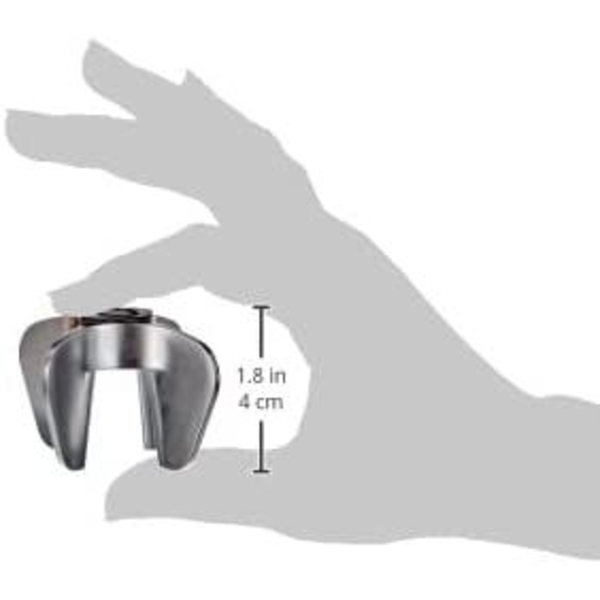 Klo Champagne Flaskeåbner Basic Stål 7 x 7 x 4,3 cm