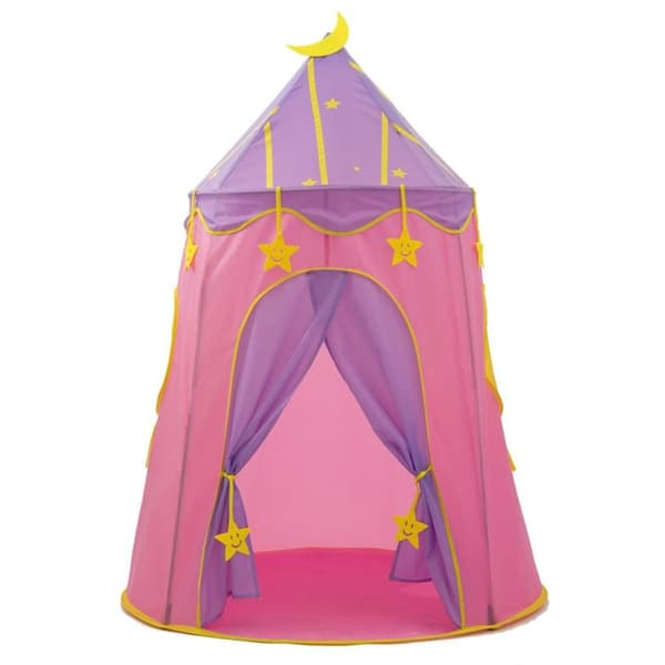 Barnens tält Tipi, 150 cm högt, inomhus & utomhus, med vimplar KLB