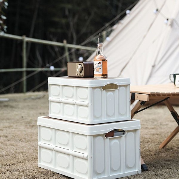 Camping Oppbevaring Sammenleggbar Boks Bil Multifunksjonell Organizer