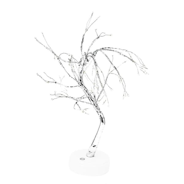 Natlys USB-lystræformet lampe DIY kobber KLB
