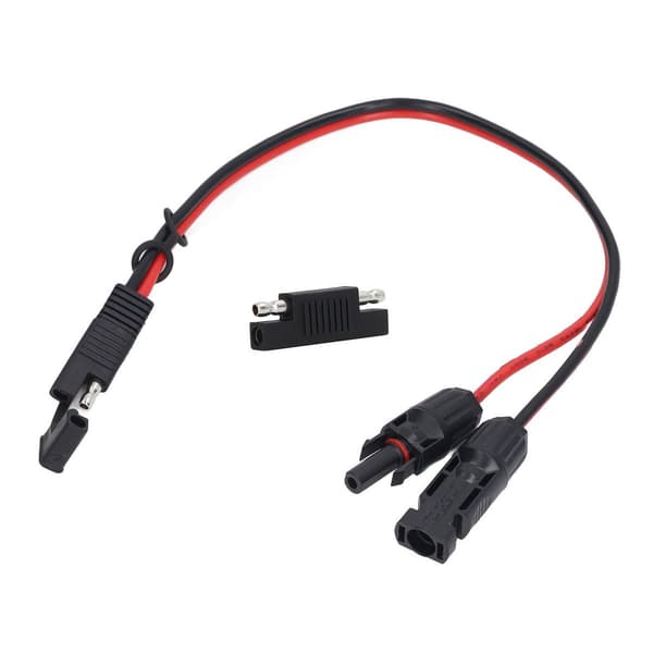 Solpanelanslutningskabel, 12 AWG, PVC, koppar, solpanel till KLB