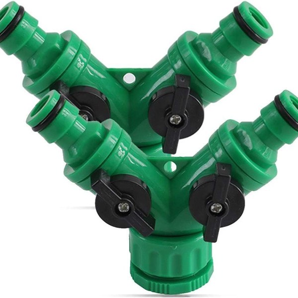 Way Garden Hose Splitter Splitter Adapter KLB