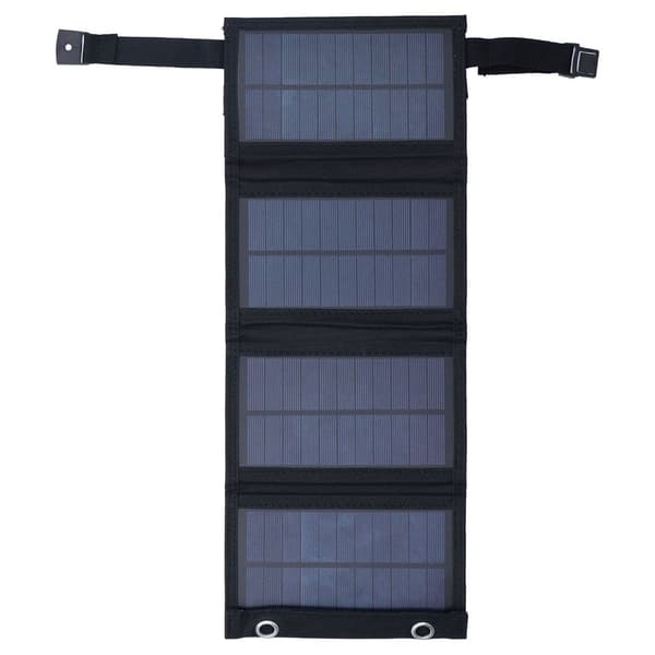 Solcellelader 6W 5V, høj konverteringseffektivitet, foldbar KLB