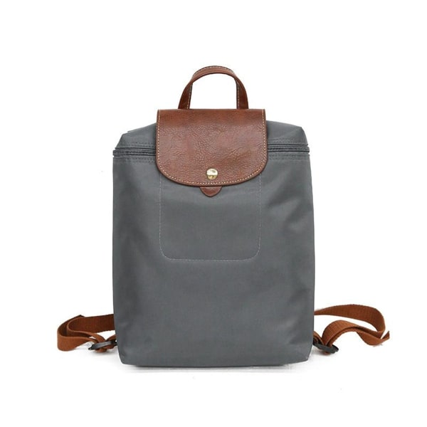 Enfärgad ryggsäck, casual liten fyrkantig väska för kvinnor