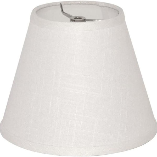 Medium lampeskærm, cylindrisk stof lampeskærm til bordlamper og Ste KLB