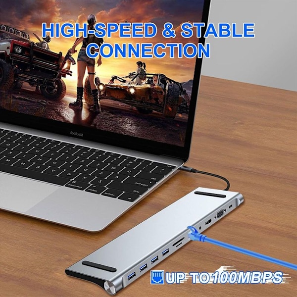 USB multi-interface extender er egnet for MacBook Apple