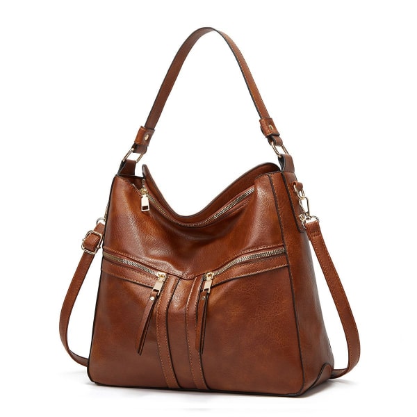 3-delad axelväska set, shopper axelväska handväska tote väskor handtag