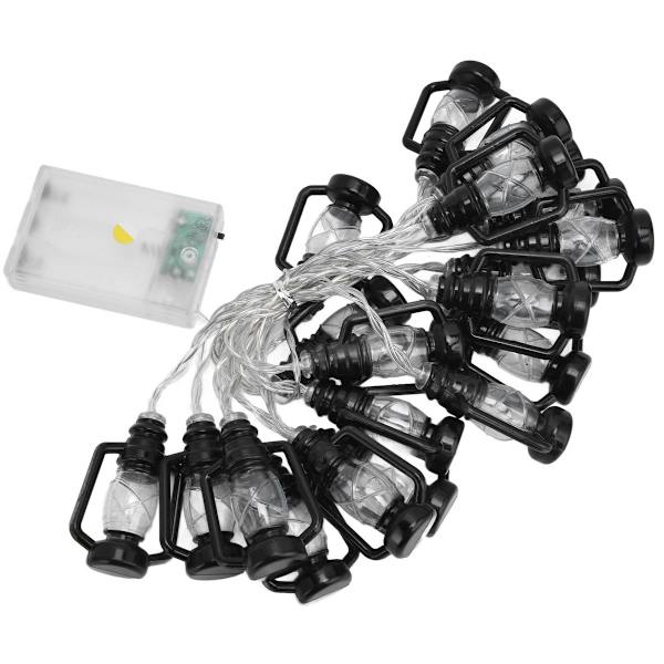 20LED ljusslinga, 9,8F, varm retro Halloween fotogenljusslinga KLB