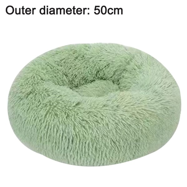 50cm cat bed Beautiful animal bed, pet bed plush avocado green KLB