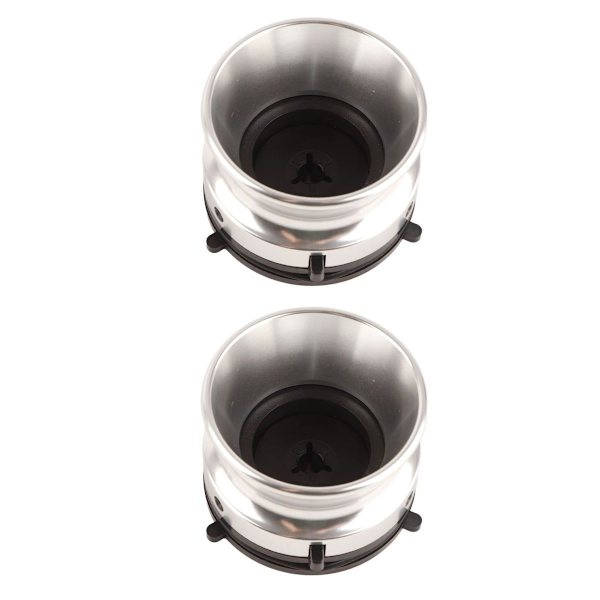 Par professionella polerade aluminium NAB-navadaptrar KLB