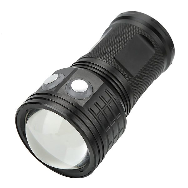 QX3 400LM vedenpitävä LED-taskulamppu COB vedenalainen 100M KLB