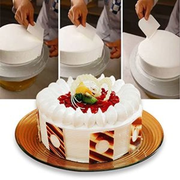 Cake scraper cake smoother, 7 pieces cake icing scraper cake smoother