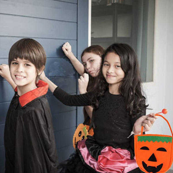 Halloween-kurpitsakarkkipussit lapsille Temppuilupussit Non-Woven-lahja