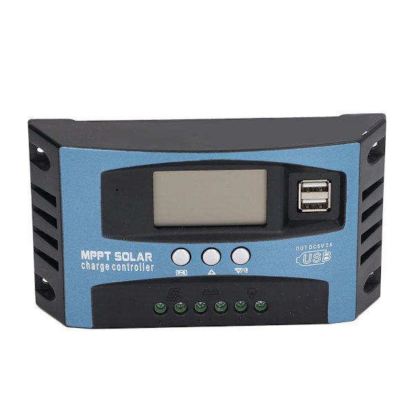 PV-regulator med dubbla spänningsregulator LCD flera KLB