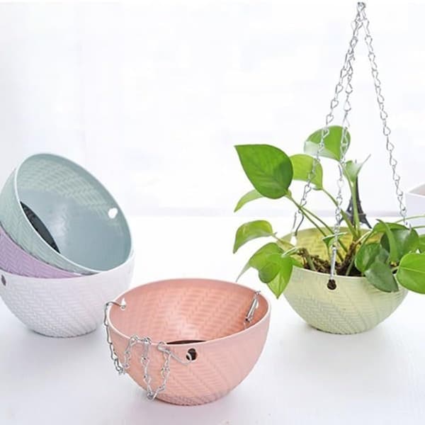 Hängande Planter Set om 5 Inomhus Utomhus Blomkrukor