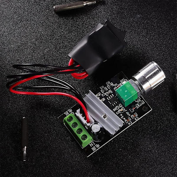 DC 6V 12V 24V 3A 80W DC-motorhastighetsregulator (PWM) justerbar