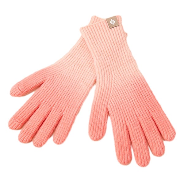 Kvinners Vinter Touchscreen Ull Magic Gloves Warm Knit Touc Pink KLB