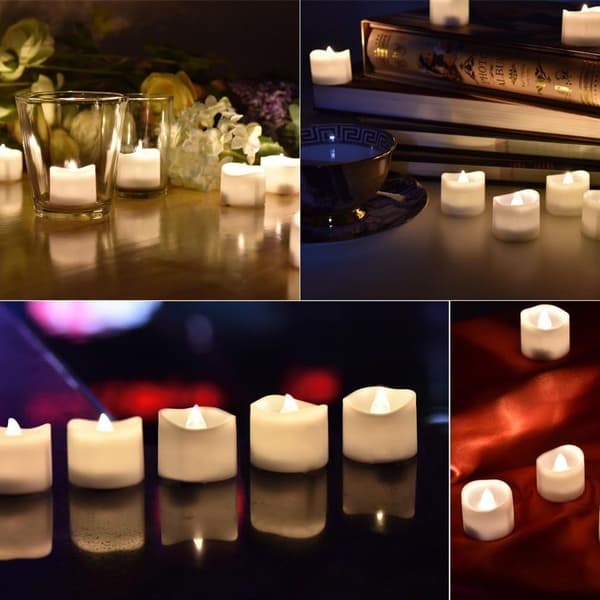 Flamlösa ljus, LED-ljus, batteridrivna ljus KLB