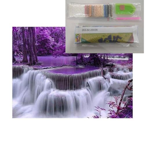 5D DIY Diamantmaleri Kit, Korssting Rhinestone Broderi (etter nummer)