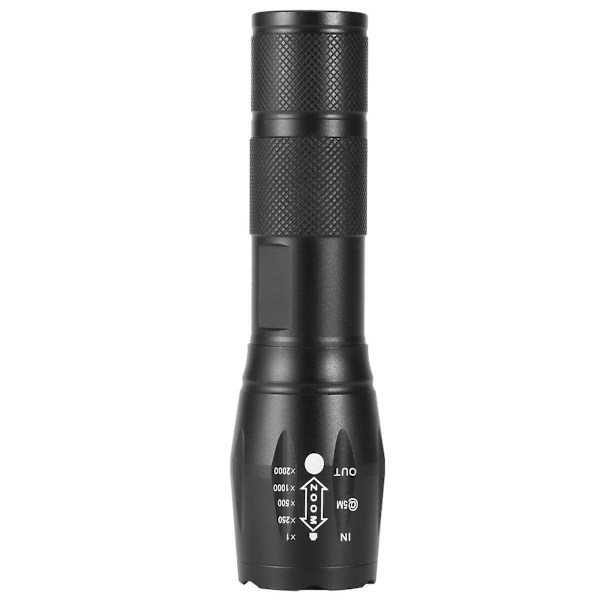 Super lys 200lm T6 LED udendørs teleskopisk zoom KLB
