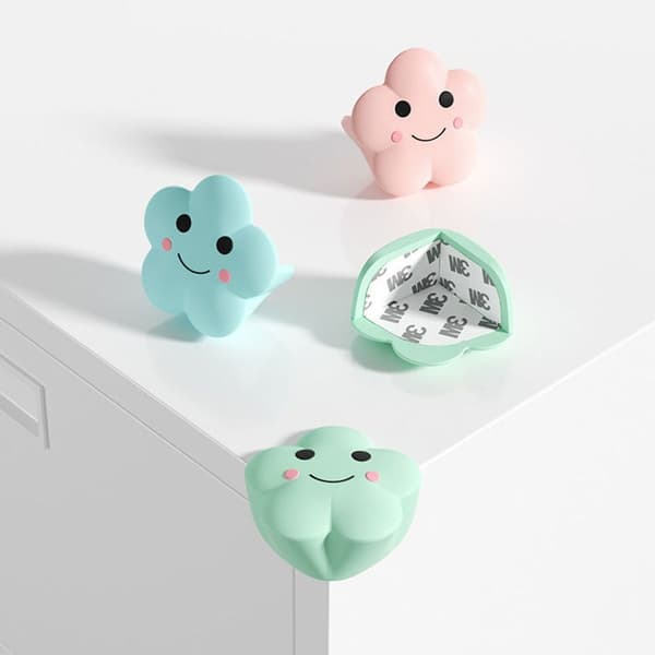 5-pack barnsäkra kantskydd med tecknade motiv