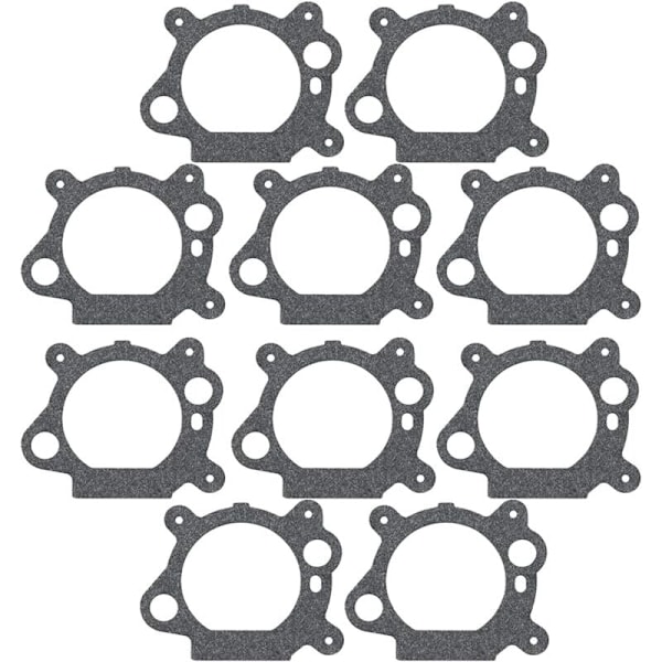 10 Pack 795629 Carburetor Gasket Replacement for Briggs & Stratton 272653 272653S 4156, Fits 625-675, 122000 Series Engines KLB