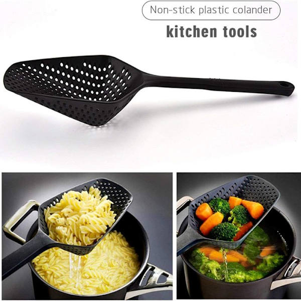 Sked si, stor, non-stick belagt plast, varmebestandig