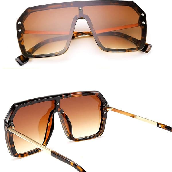 Klassiske Siamese En-del Solbriller Vakre 02 Leopard KLB