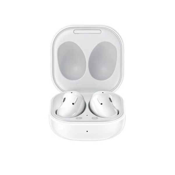 Svart/hvite trådløse ørepropper Bluetooth In-Ear True Cordless White