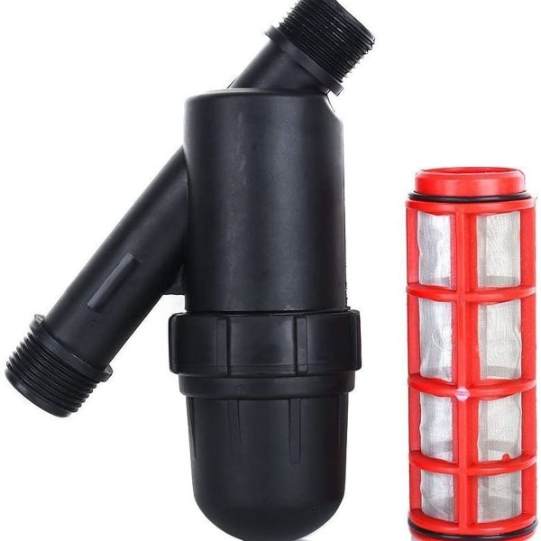 Yosoo 3/4\" Silfilter Bevattning Filter Rostfritt Stålnät