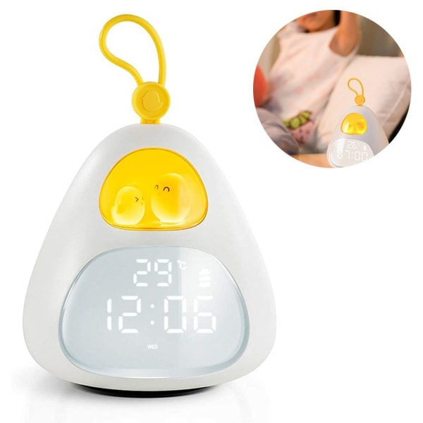Digital väckarklocka för barn, bärbar väckarklocka för flickor, elektronisk klocka KLB