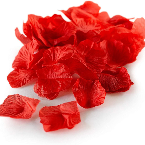 1000 smaklösa PA rosenblad bröllop konstgjorda rosor KLB