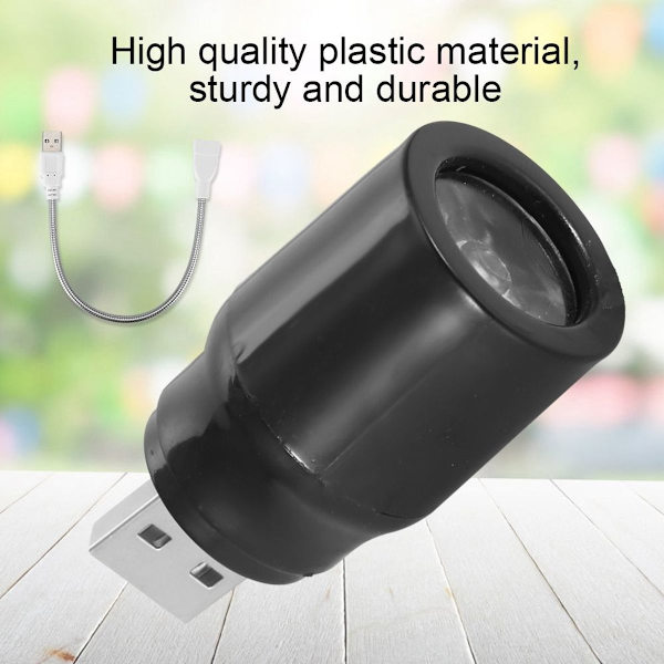 5V 1W långvarig plast mini USB LED-lampa för studier KLB
