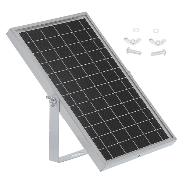 6V 6W polykrystallinsk solcellepanel bærbart solcellebatteri KLB