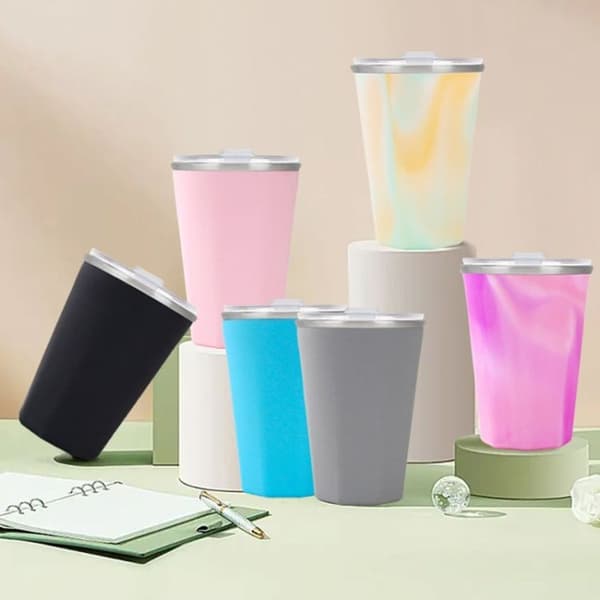 Isolert kjølekopp, Shake kjølekopp - 330ml (Blå)