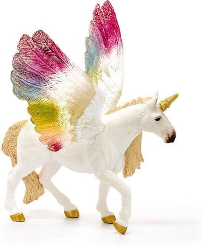 Schleich - Vinget Regnbue Enhjørning - Vinget