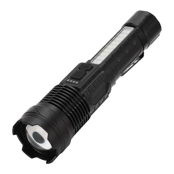 LED stærk lommelygte COB arbejdslys USB genopladelig IPX4 KLB