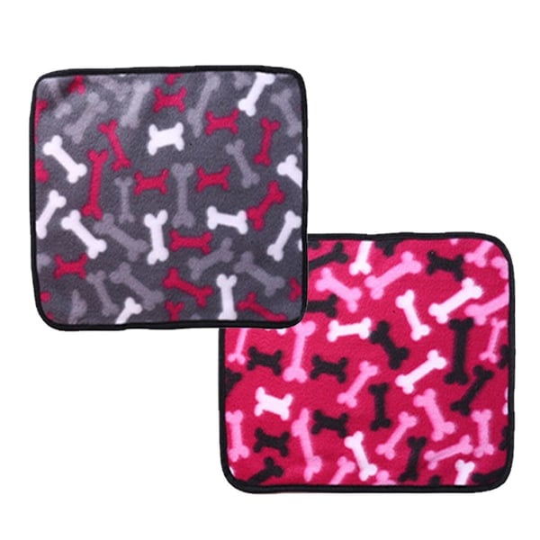 2 st Mjuka Hundfiltar Medium Mjuka Fluffy Katter XL(23.62x16.92) KLB